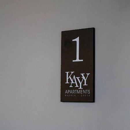 Kayy Apartments 1 In Matala Exteriér fotografie