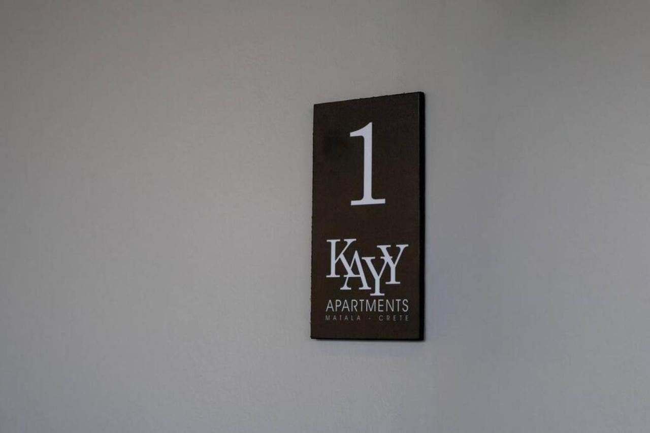 Kayy Apartments 1 In Matala Exteriér fotografie